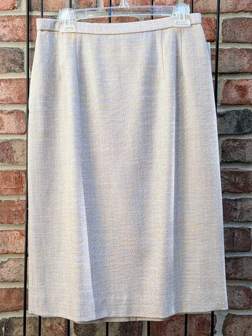 Pendleton Straight or Pencil Tan Skirt - NWT